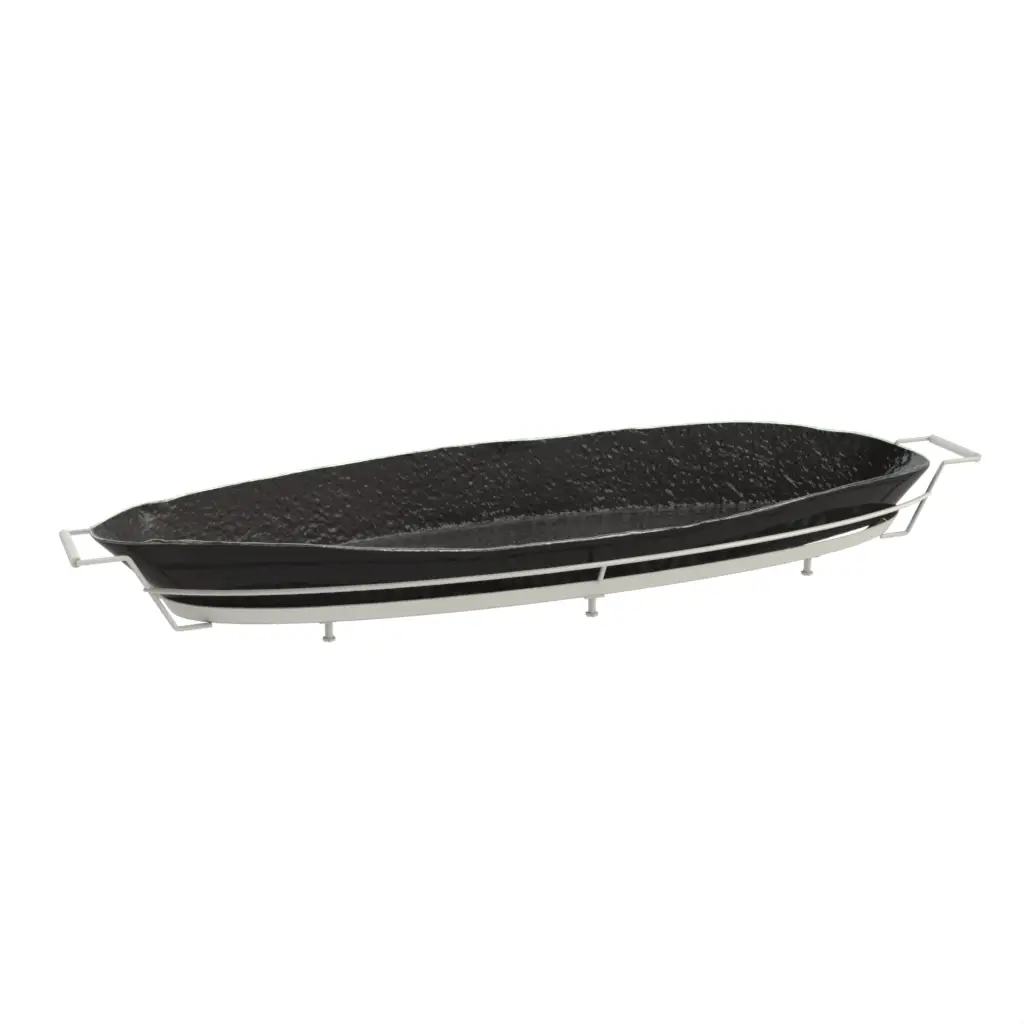 Extra Large Bowl in Black - Extra Large Serving Platters & Bowls - 3/4 View