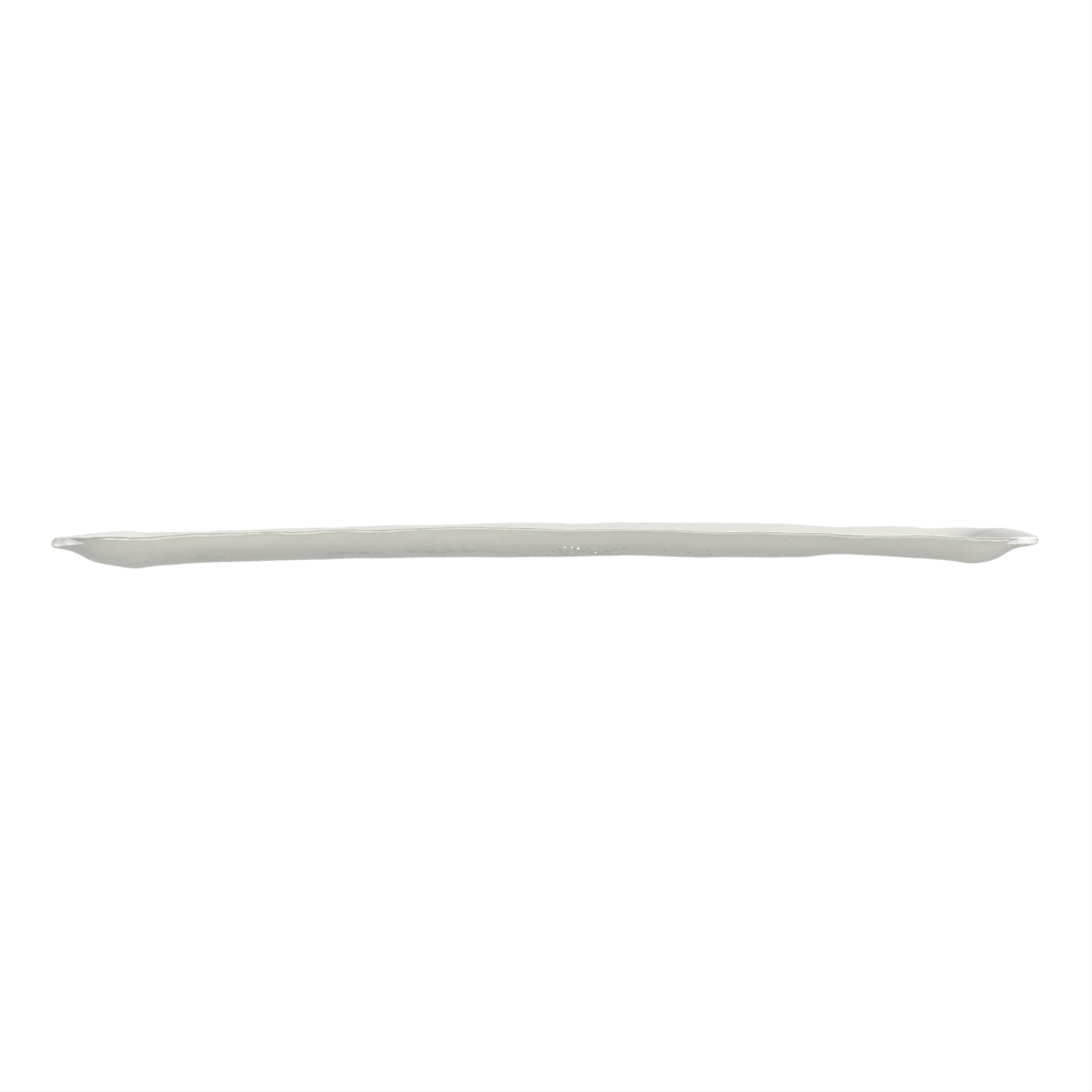 Small Appetizer Plate in Milk White - Side Plates - Side View