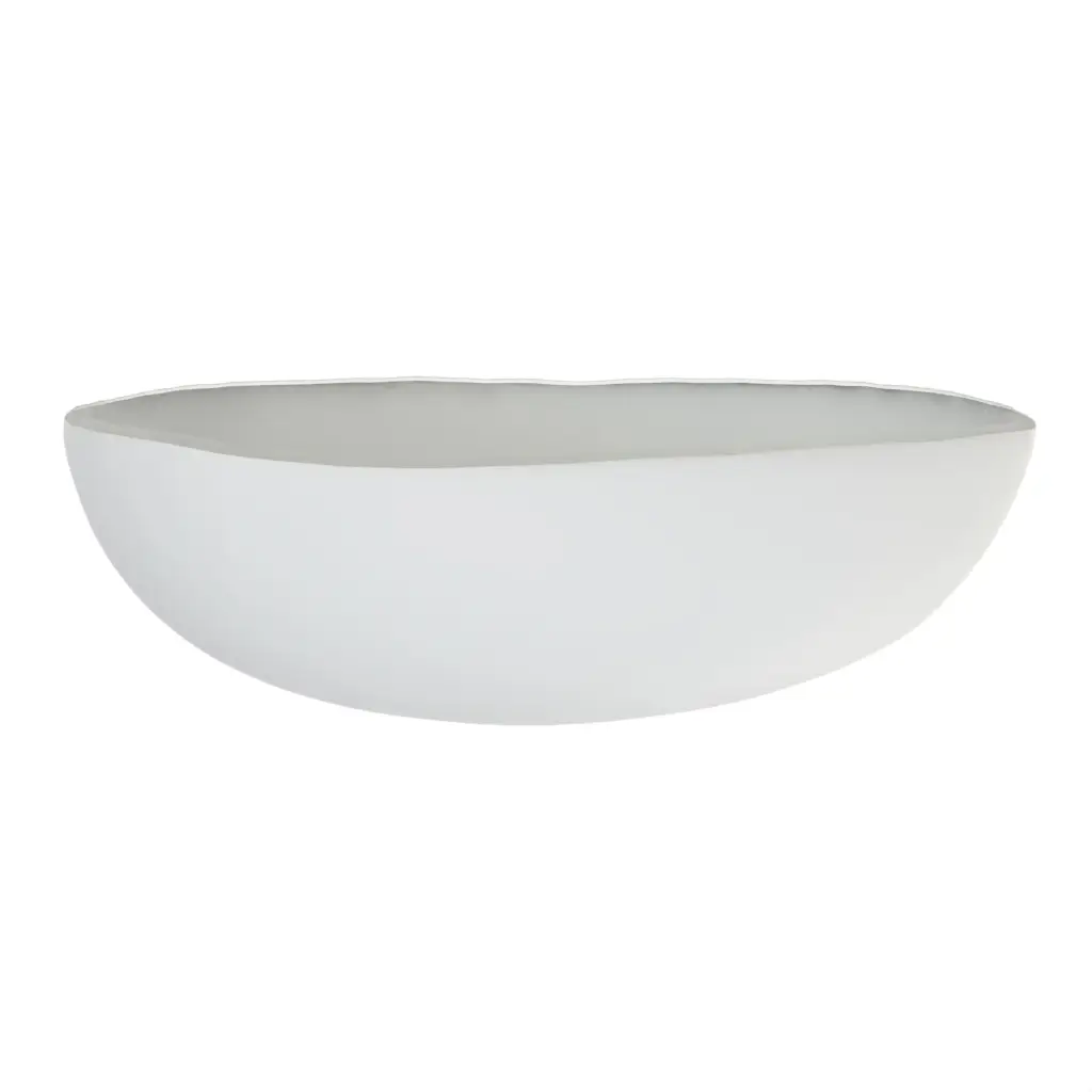 Small Condiment Bowl in Milk White - Restaurant Bowls - 3/4 View