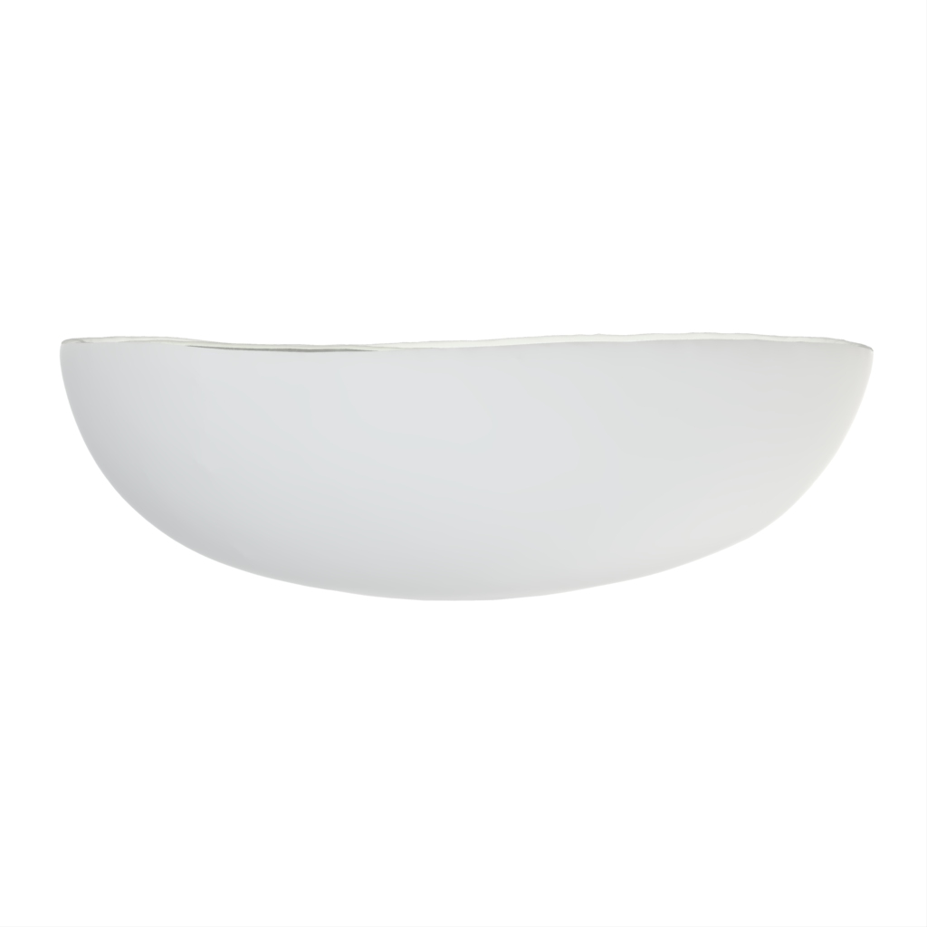 Small Condiment Bowl in Milk White - Restaurant Bowls - Side View