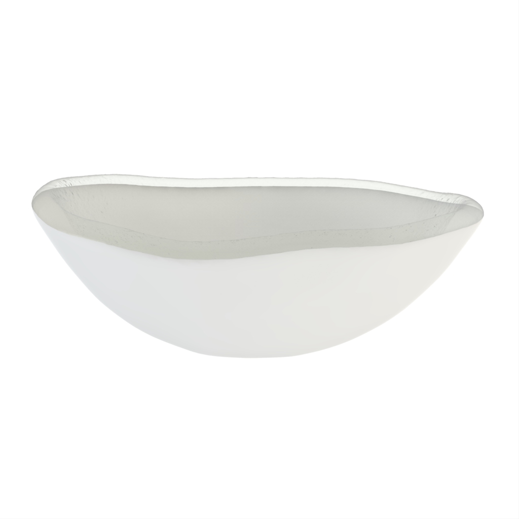 Small Dipping Bowl in Milk White - Restaurant Bowls - 3/4 View