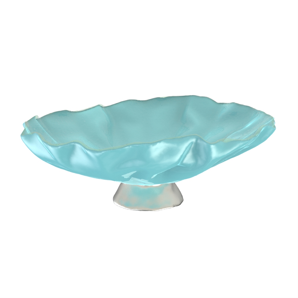 Wine Tub in Porcelain Blue - Bar Accessories - Side View