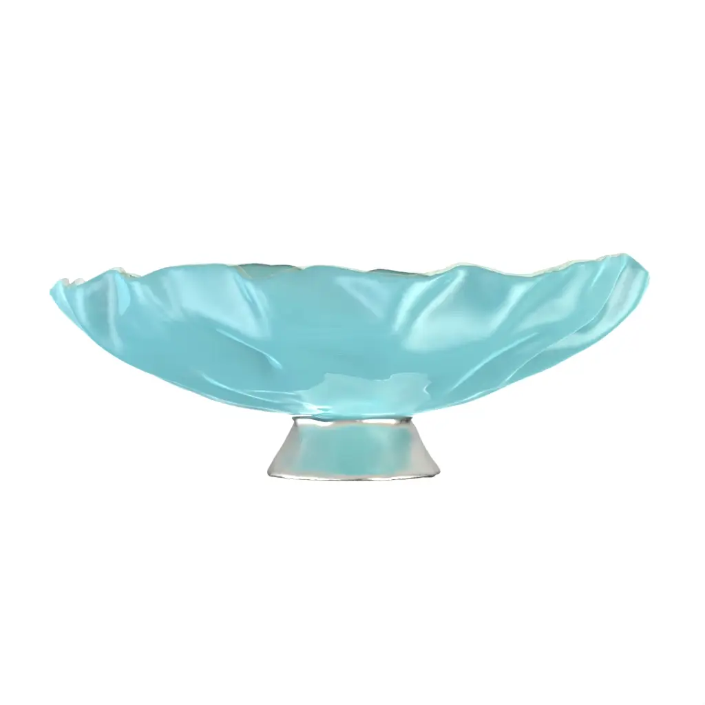 Wine Tub in Porcelain Blue - Bar Accessories - 3/4 View