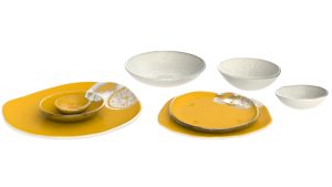 Organic Rim Dinnerware, Italian Palette, VLF272