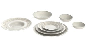 Wide Rim Dinnerware, Italian Palette, POZ 042272