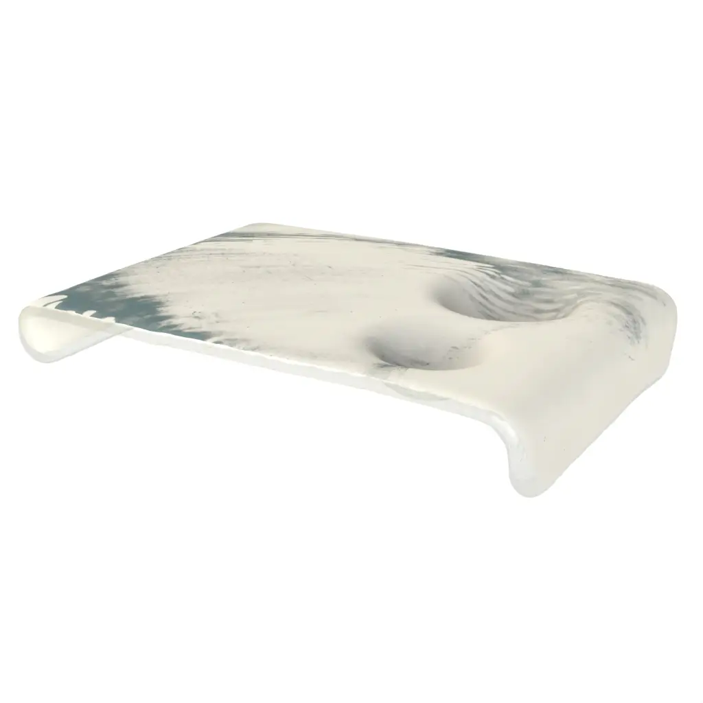 Olive Oil Dipping Bowl in Birch White - Restaurant Bowls - 3/4 View