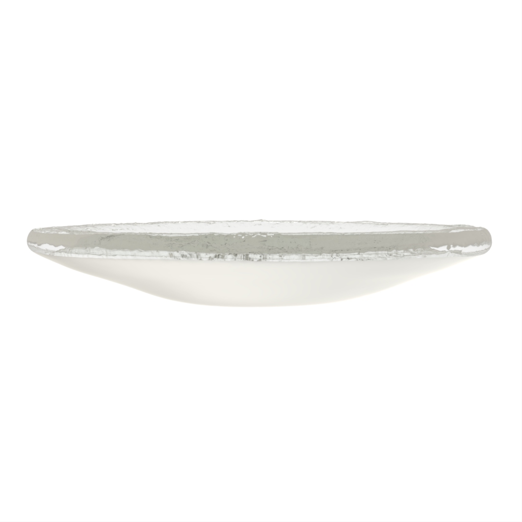 Olive Oil Dipping Bowl in Lily White - Restaurant Bowls - Side View
