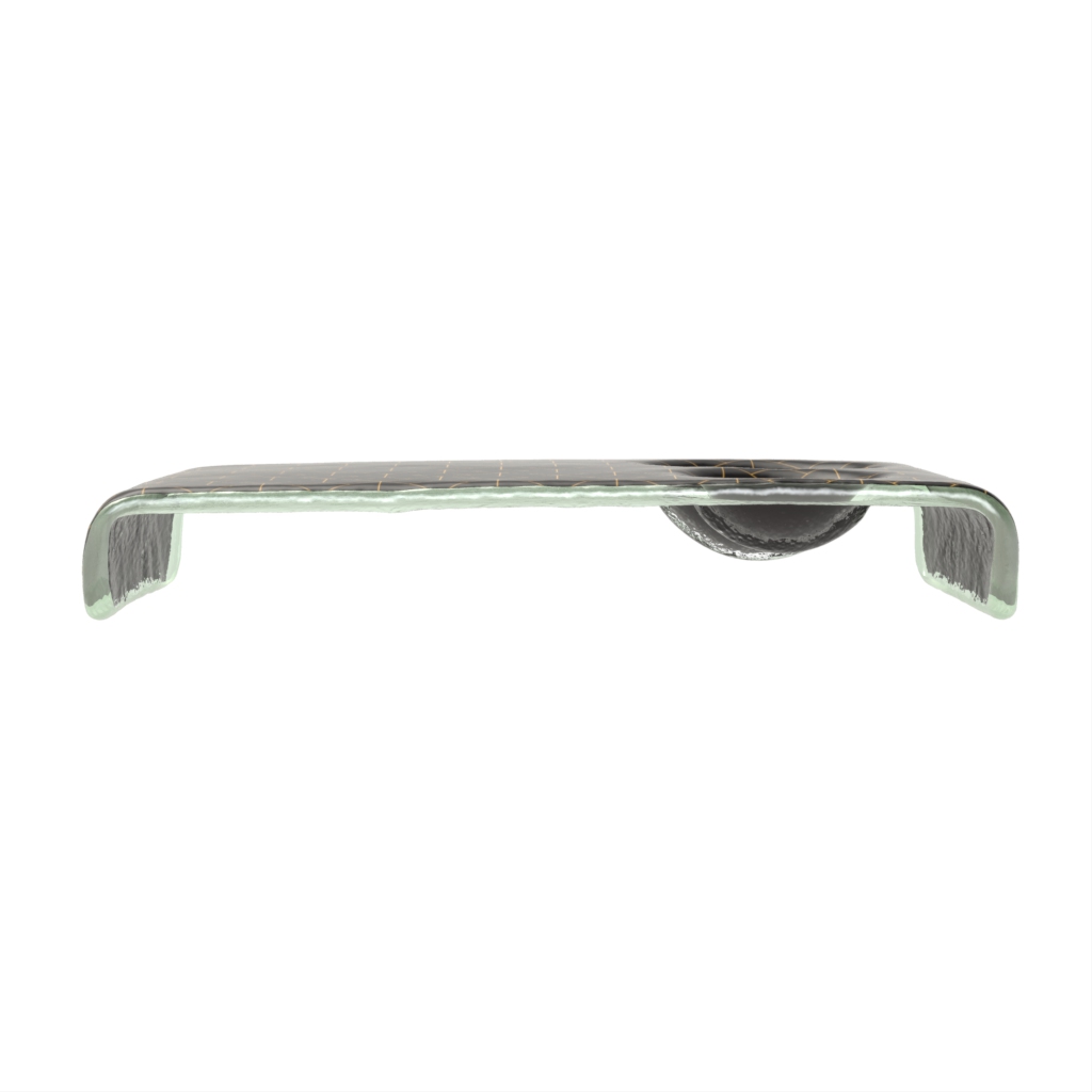 Olive Oil Dipping Dish in Black - Restaurant Bowls - Side View