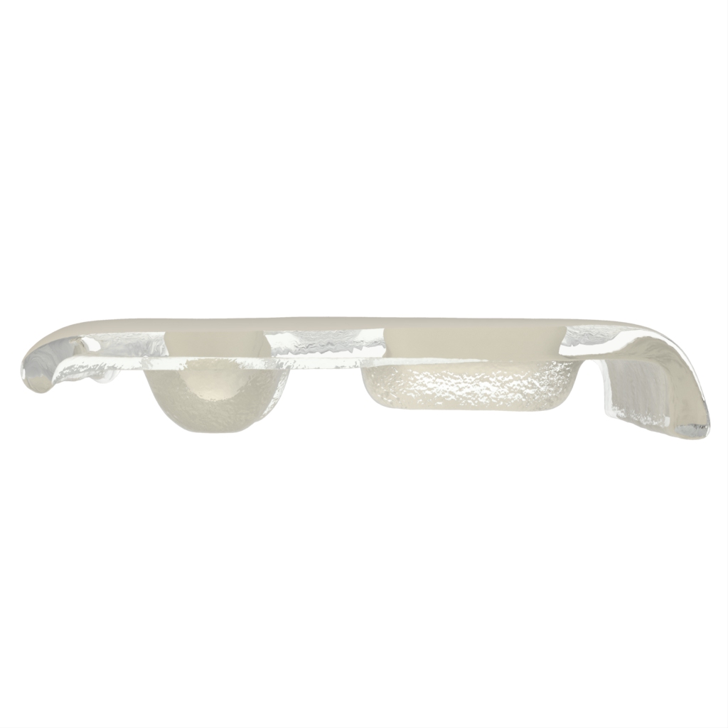 Olive Oil Dipping Dish in Birch White - Restaurant Bowls - Side View