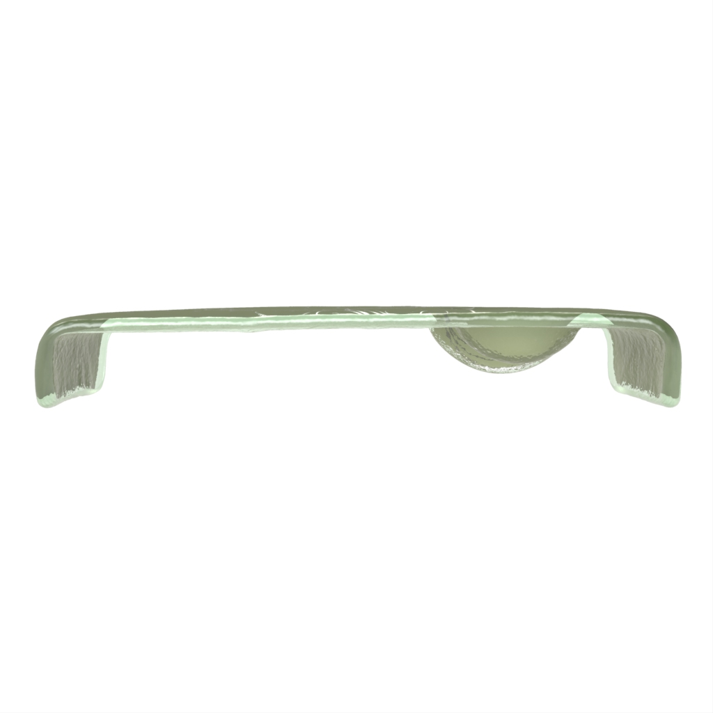Olive Oil Dipping Plate in Mint Green - Restaurant Bowls - Side View
