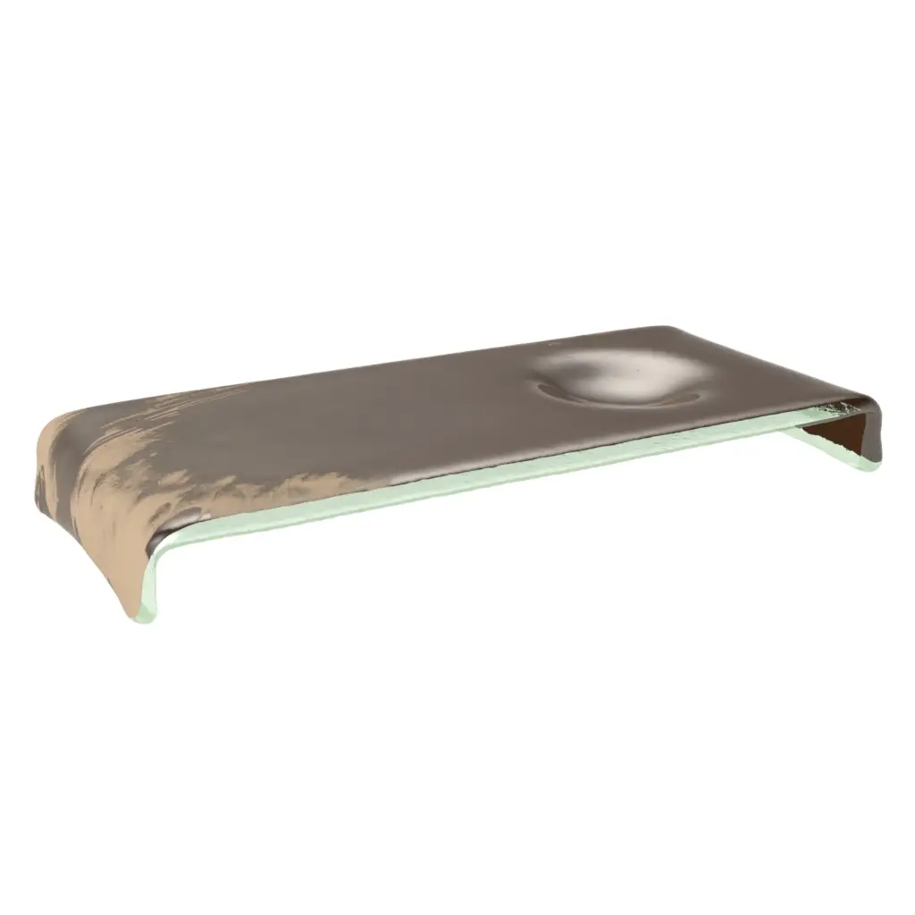 Sushi Board in Golden Brown - Specialty Dinnerware - 3/4 View