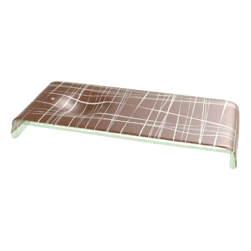 Sushi Board in Tobacco Brown - Specialty Dinnerware - 3/4 View