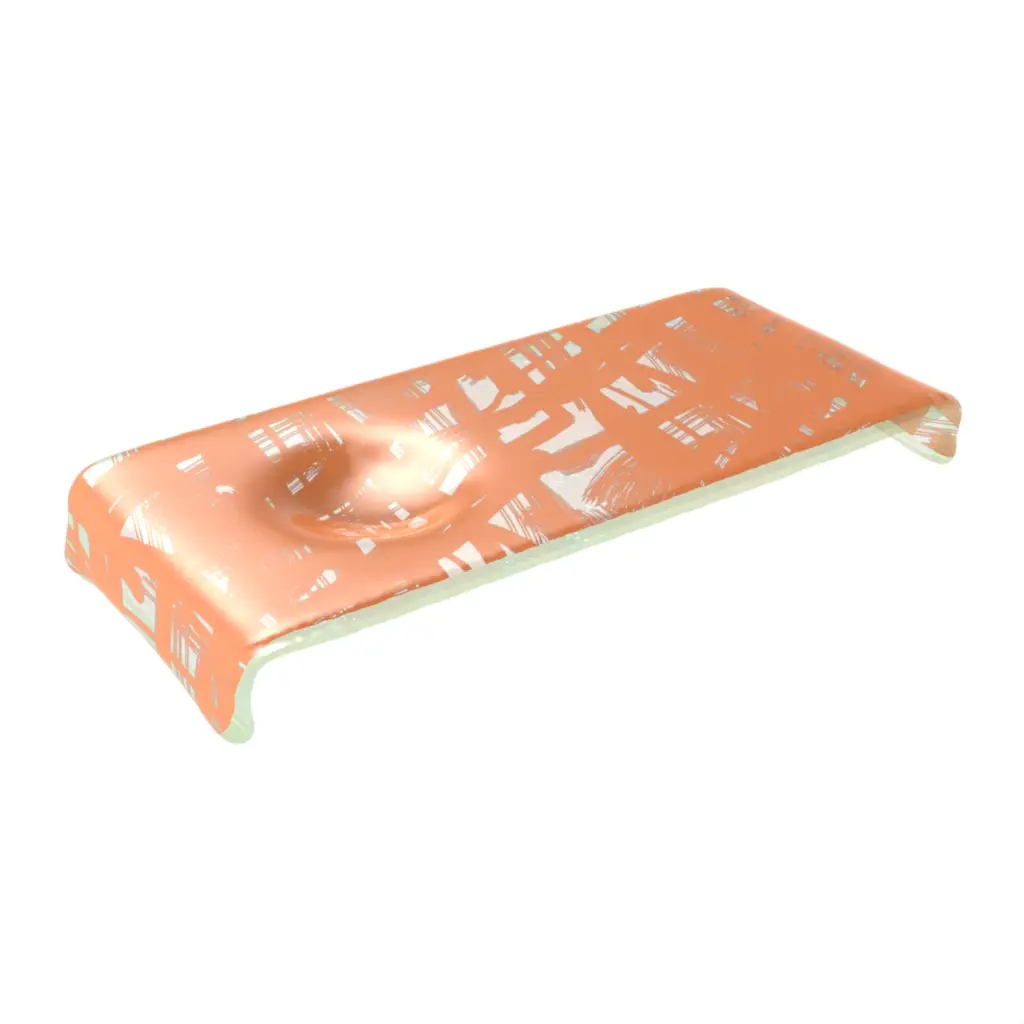 Sushi Serving Board in Caramel Copper - Specialty Dinnerware - 3/4 View