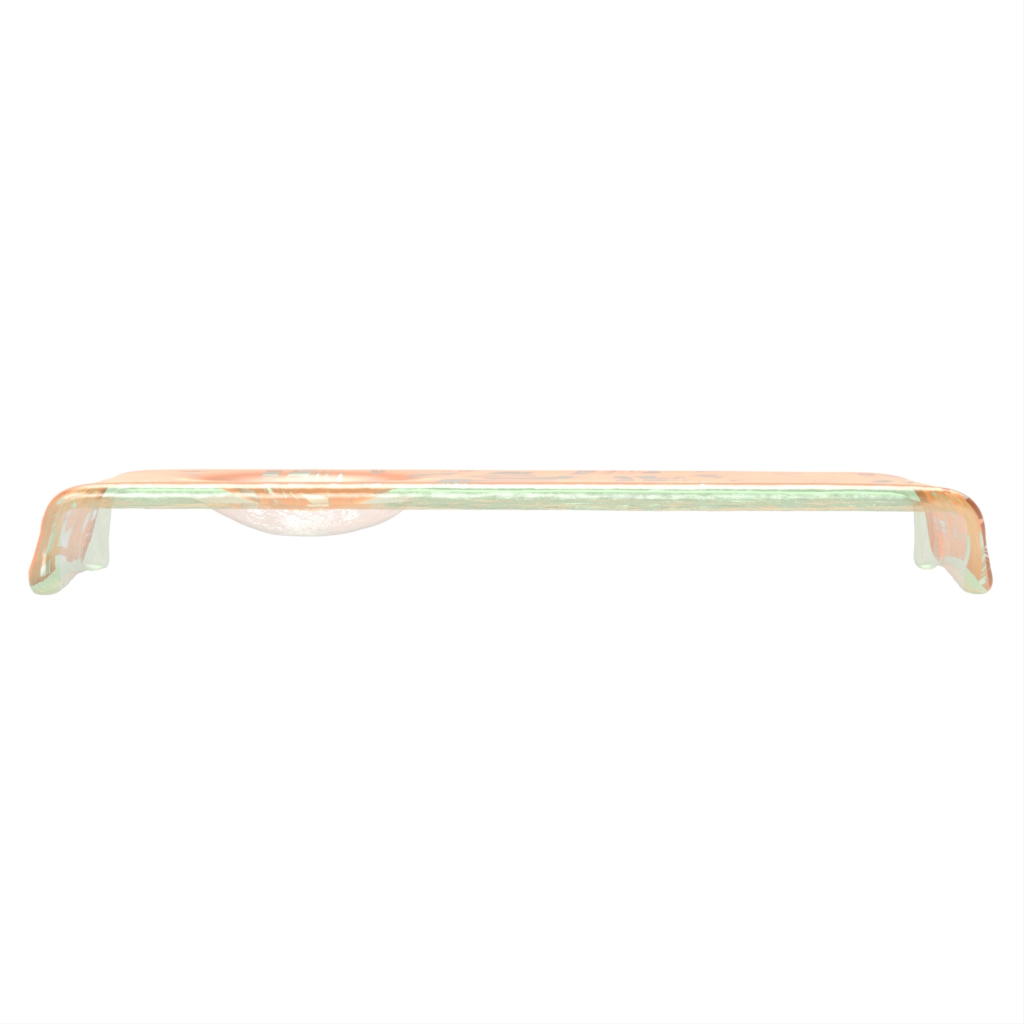 Sushi Serving Board in Caramel Copper - Specialty Dinnerware - Side View