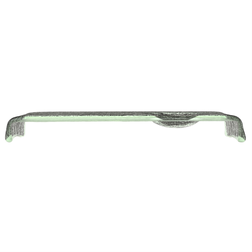 Sushi Serving Tray in Dark Gray - Specialty Dinnerware - Side View