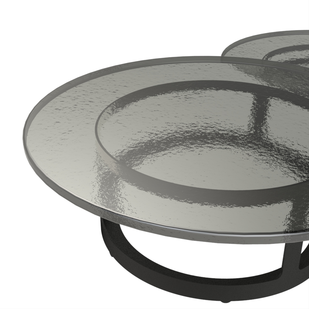 3 Tier Platter - Serving Stands | MyGlassStudio - Detail View