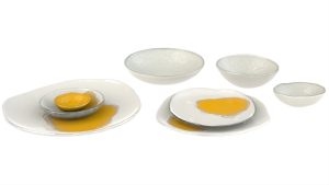 Organic Rim Dinnerware, Italian Palette, TKF272/584
