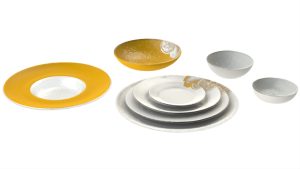 Wide Rim Dinnerware, Italian Palette, VLZ 042272