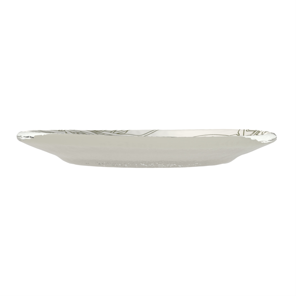 Bread Plate in Lily White - Bread & Butter - Side View