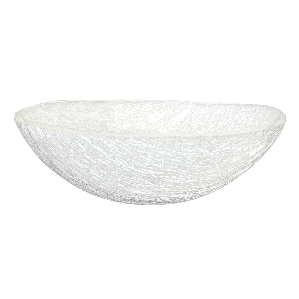 Buffet Salad Bowls - Buffet Serveware | MyGlassStudio - Side View