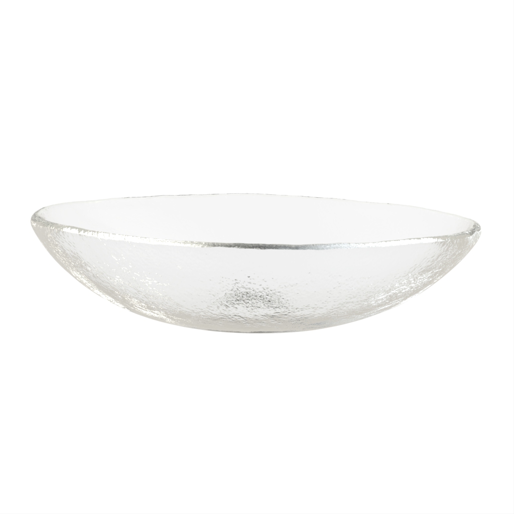 Contemporary Fruit Bowl - Welcome Amenities | MyGlassStudio - Side View