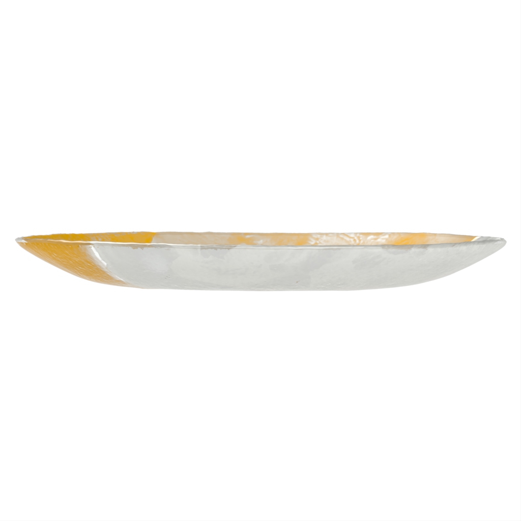 Coupe Dinner Plate in Milk White - Coupe Plates - Side View