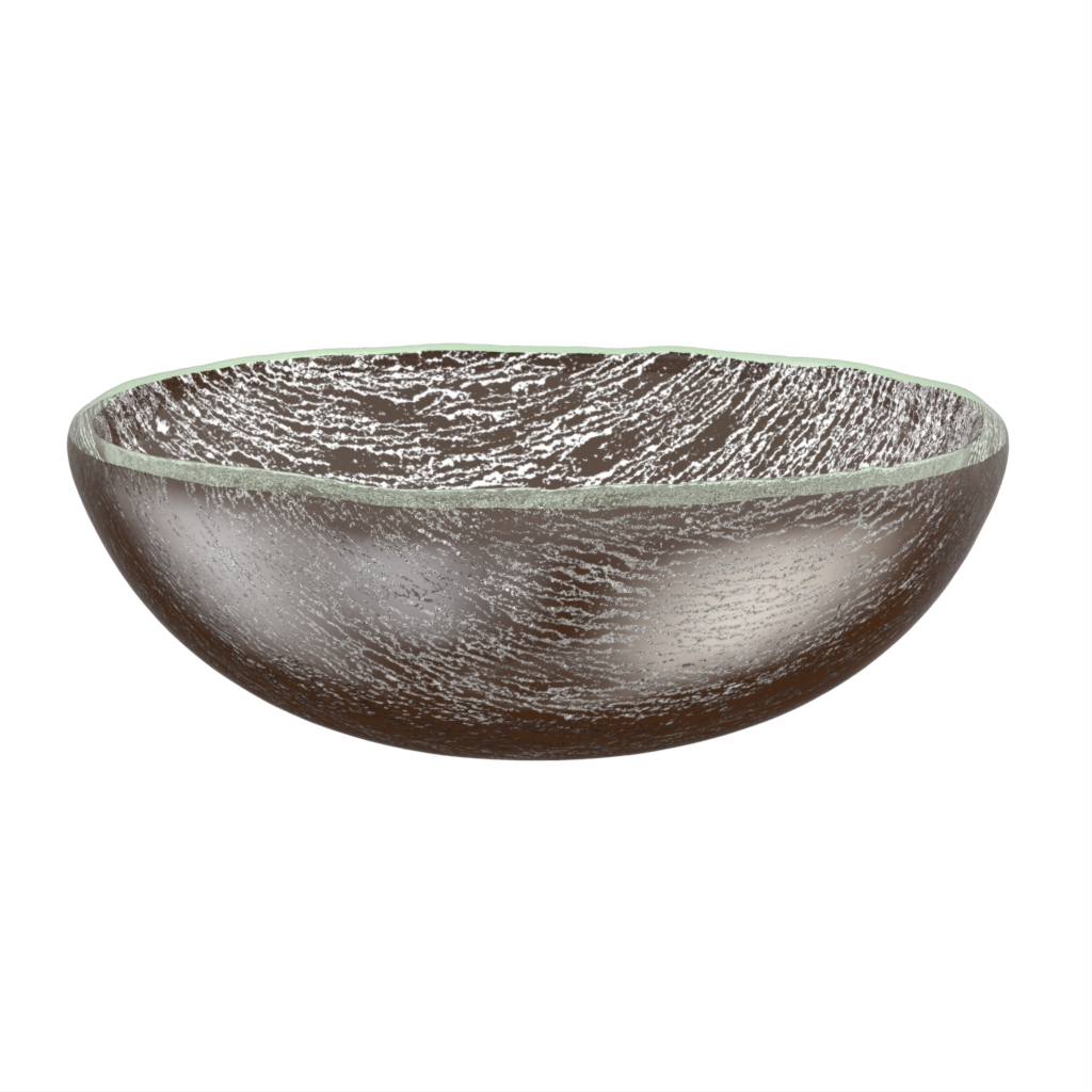 Food Display Bowls - Buffet Serveware | MyGlassStudio - Side View