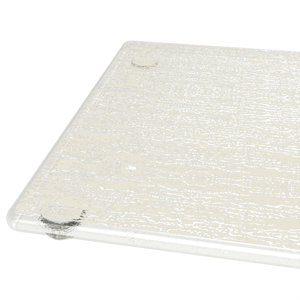 Footed Serving Board - Serving Dishes | MyGlassStudio - Detail View