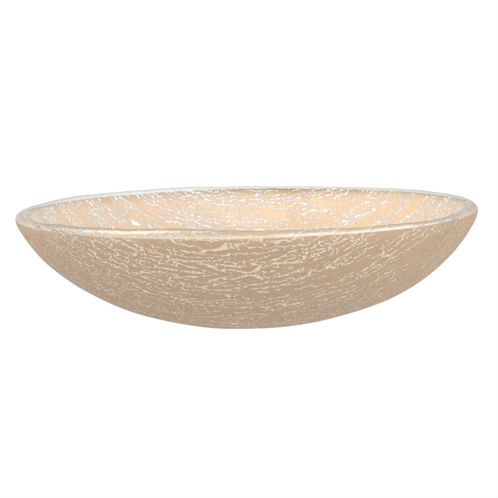 Glass Serving Bowls - Buffet Serveware | MyGlassStudio - Side View