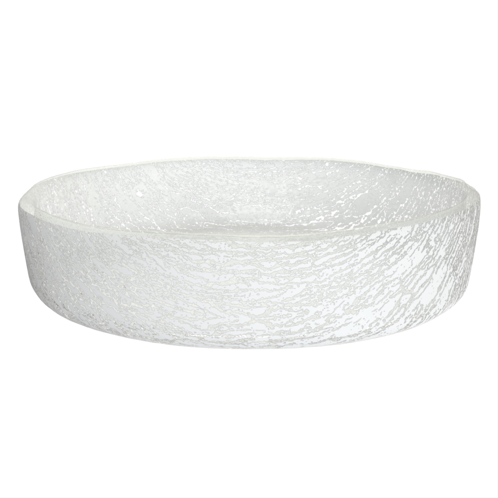 Glass Serving Bowls - Buffet Serveware | MyGlassStudio - Side View