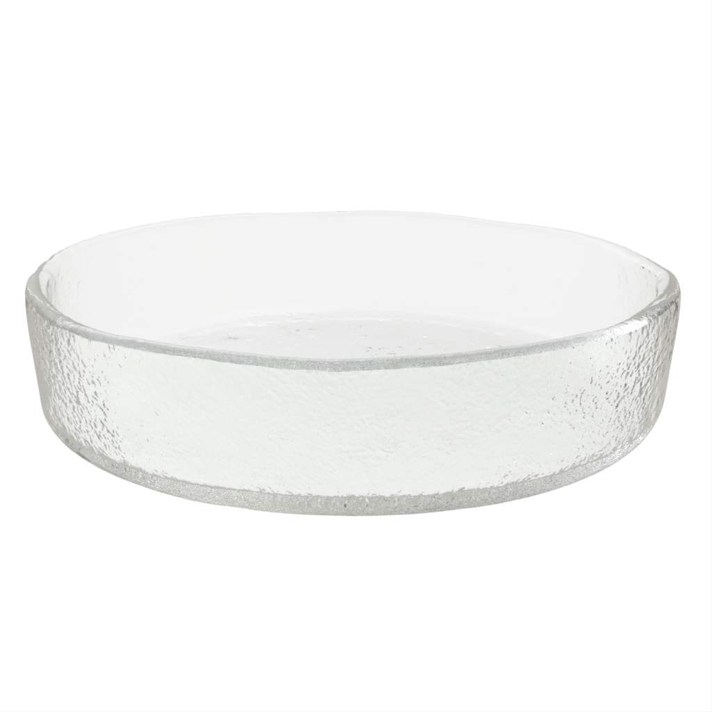 Glass Serving Bowls - Buffet Serveware | MyGlassStudio - Side View