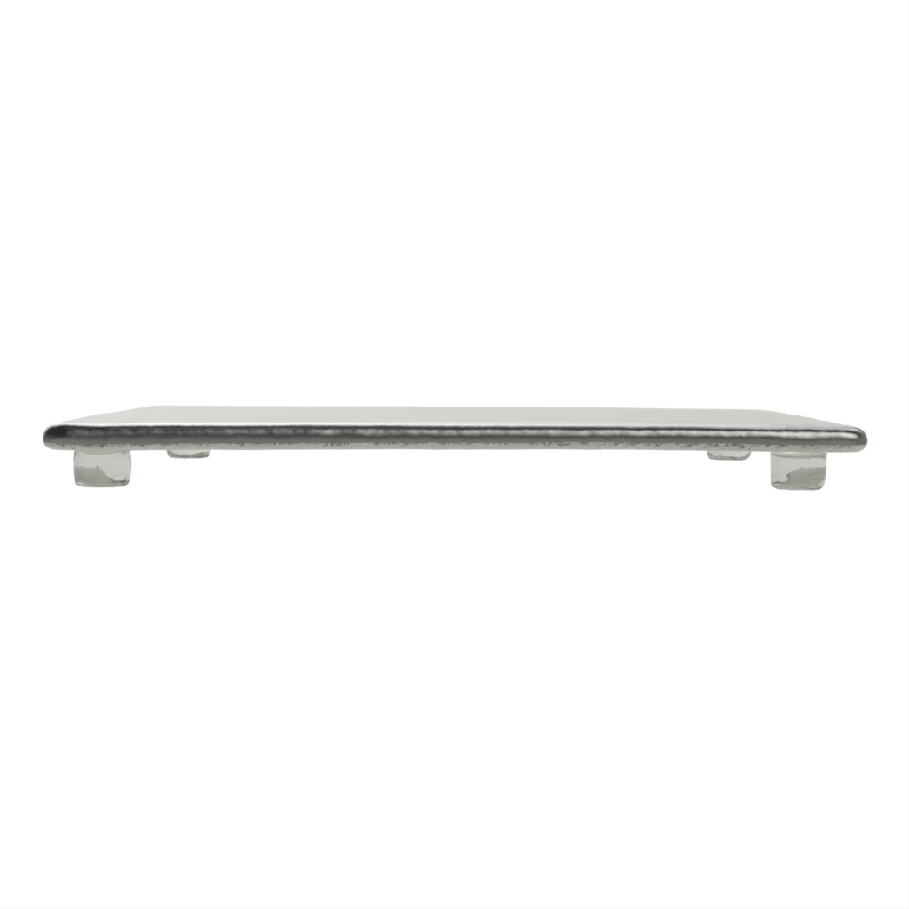 Glass Serving Platter - Buffet Serveware | MyGlassStudio - Side View