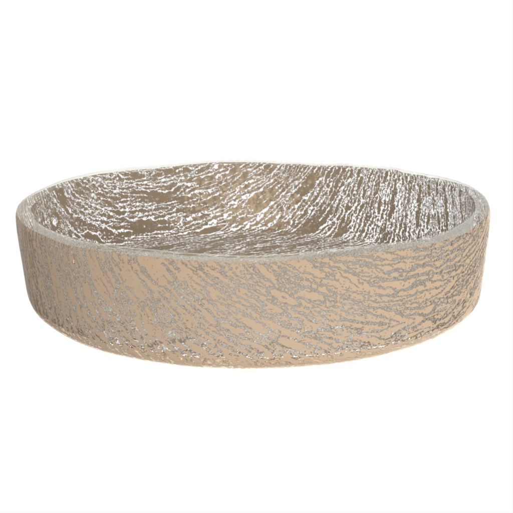 Low Bowl - Restaurant Bowls | MyGlassStudio - Side View