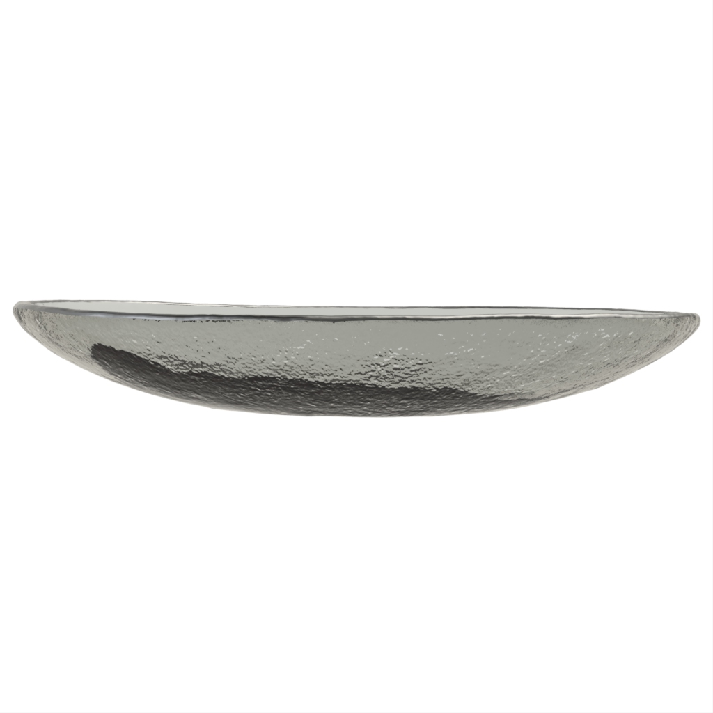 Low Bowl - Restaurant Bowls | MyGlassStudio - Side View