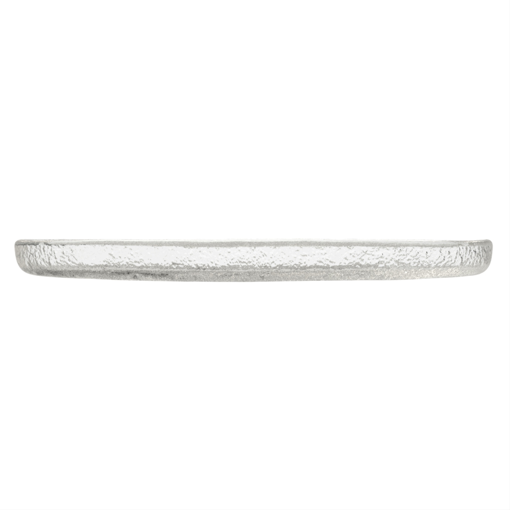 Restaurant Appetizer Plates - Side Plates | MyGlassStudio - Side View