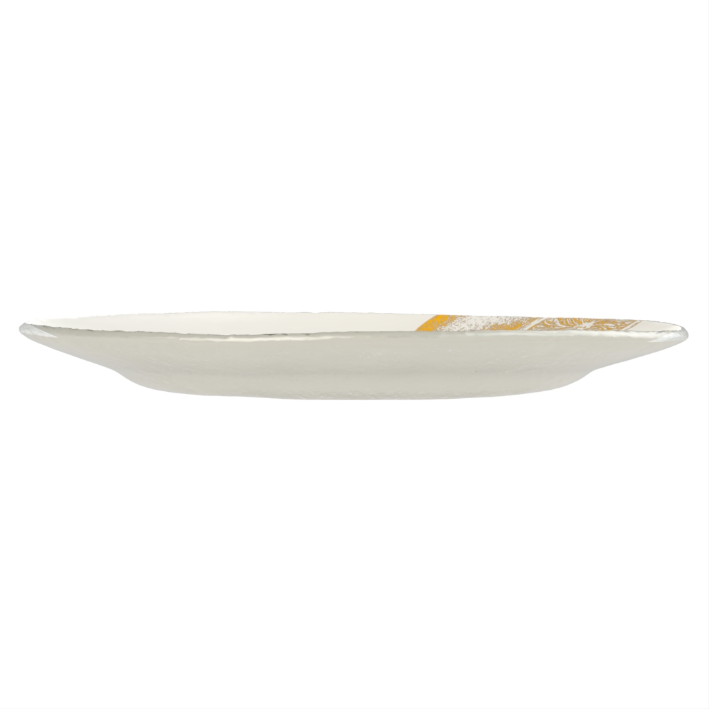 Restaurant Appetizer Plate in Lily White - Side Plates - Side View