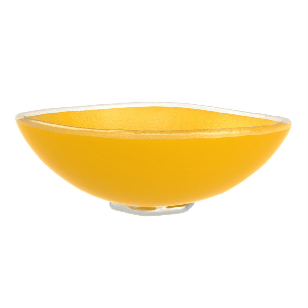 Restaurant Bread Basket in Freesia Yellow - Table Accessories - Side View