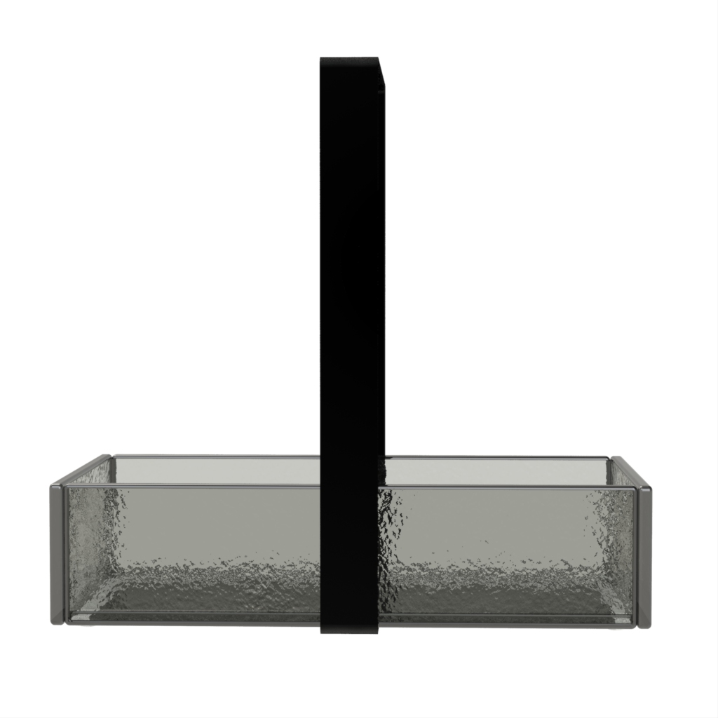Restaurant Bread Basket - Table Accessories | MyGlassStudio - Side View