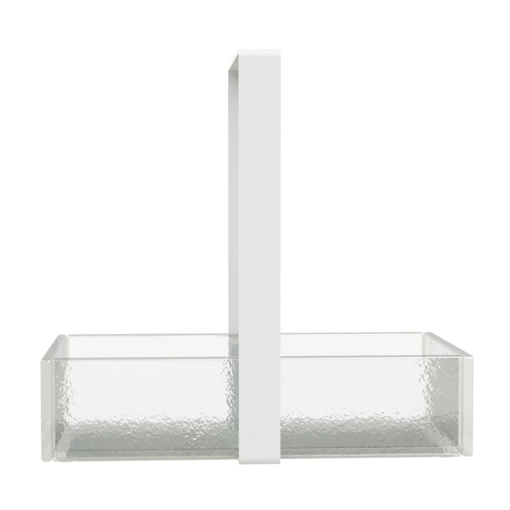 Restaurant Bread Basket - Table Accessories | MyGlassStudio - Side View