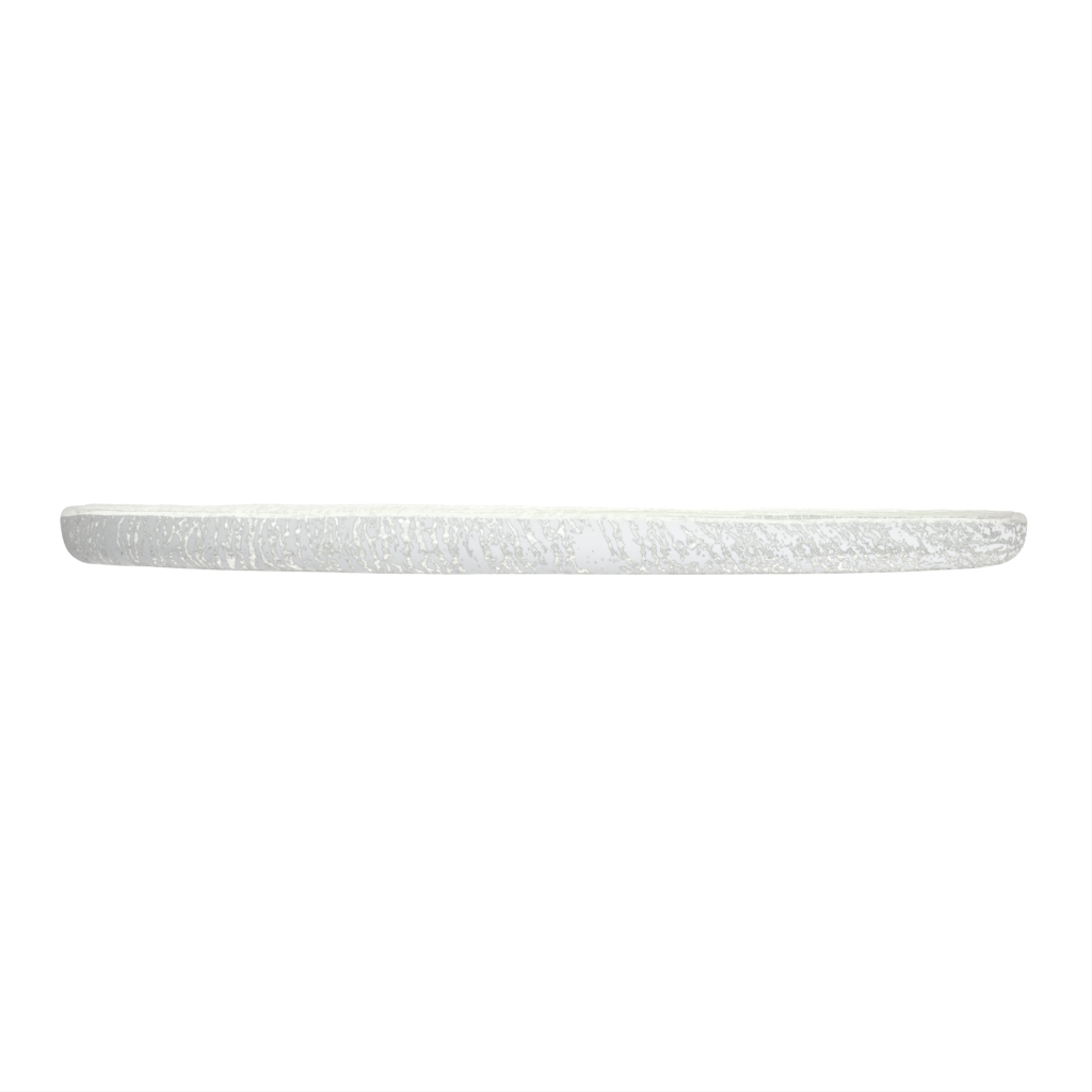 Restaurant Dinner Plates - Restaurant Plates | MyGlassStudio - Side View