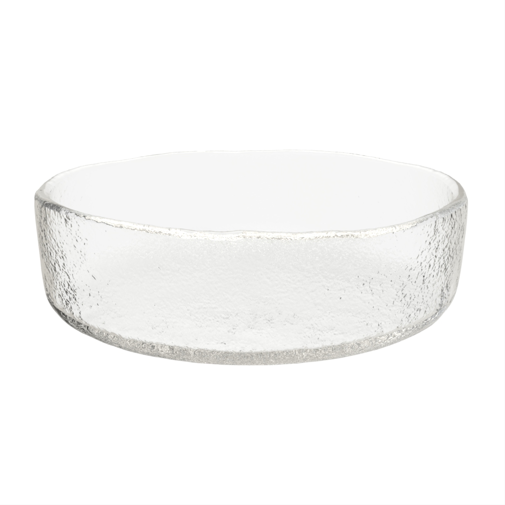 Shallow Bowl - Restaurant Bowls | MyGlassStudio - Side View