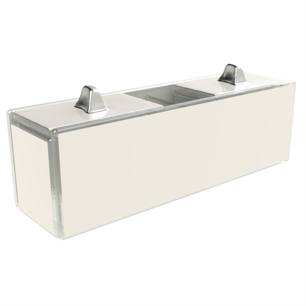 Sugar Caddy For Restaurants in Lily White - Afternoon Tea Ware - Side View