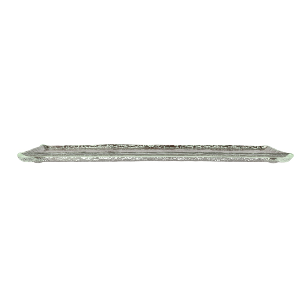 Sushi Serving Tray - Specialty Dinnerware | MyGlassStudio - Side View