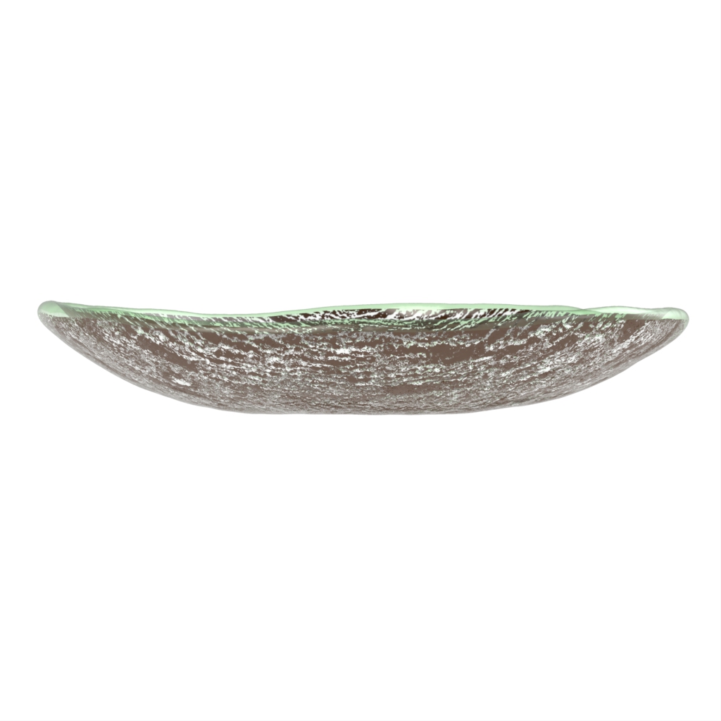 Tapas Serving Dishes - Side Plates | MyGlassStudio - Side View